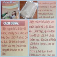 Bột ăn dặm mẹ sữa