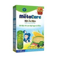 Bột ăn dặm Metacare – Bò đậu hà lan ngô ngọt & Olive (200g)