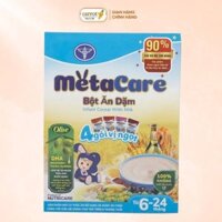 Bột Ăn Dặm MetaCare Hộp 4 Gói Vị Ngọt 50g x 4 Cho Bé Từ 6 Đến 24 Tháng