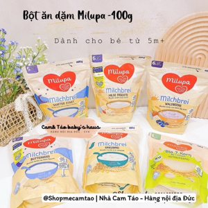 Bột ăn dặm Milupa Đức 400g cho bé từ 6m+