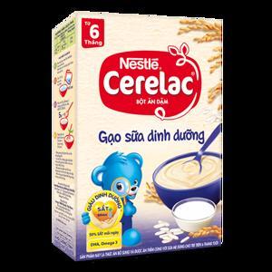 Bột ăn dặm Nestle bột gạo sữa dinh dưỡng 200g