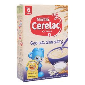 Bột ăn dặm Nestle bột gạo sữa dinh dưỡng 200g