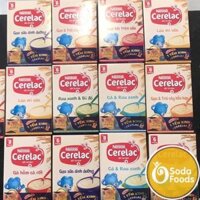 Bột Ăn Dặm Nestle Cerelac – Rau Xanh Và Bí Đỏ (200g)