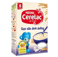 Bột Ăn Dặm Nestlé Cerelac - Gạo Sữa Dinh Dưỡng (200g)