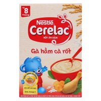 Bột ăn dặm Nestlé Cerelac gà hầm cà rốt 200g (7 - 24 tháng)