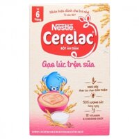 Bột ăn dặm Nestlé Cerelac gạo lức trộn sữa 200g (6 - 24 tháng)