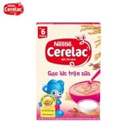 Bột ăn dặm Nestlé Cerelac gạo lức trộn sữa - 200g (từ 6 tháng)