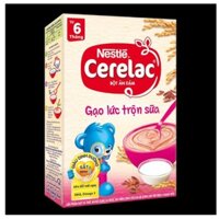 Bột ăn dặm NESTLE CERELAC GẠO LỨC TRỘN SỮA 200g