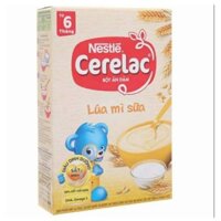 Bột ăn dặm NESTLE CERELAC LÚA MÌ SỮA 200g