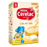 Bột ăn dặm Nestle Cerelac lúa mì sữa 200g