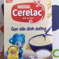 Bột ăn dặm nestle cerelac