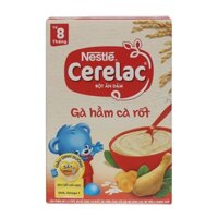 Bột ăn dặm Nestle Gà hầm cà rốt  200g cho bé 8M+