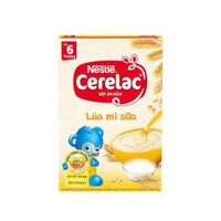 Bột ăn dặm Nestle lúa mì sữa 200g