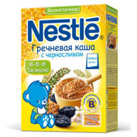 Bột ăn dặm Nestle Nga kiều mạch và mận khô 200g