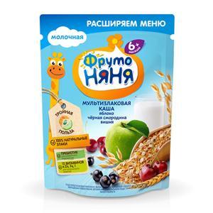 Bột ăn dặm ngũ cốc táo chuối dâu tây Fruto Nyanya 200g
