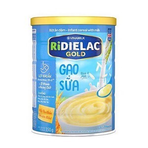 Bột ăn dặm Ri-Alpha Gạo sữa Vinamilk - hộp 350g (6-24 tháng)