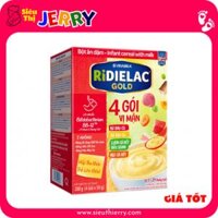 Bột Ăn Dặm Ridielac 4 Vị Mặn 200g