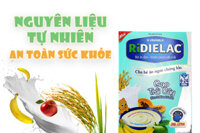 Bột ăn dặm Ridielac Gạo Trái Cây cho trẻ từ 6-24 tháng 200g