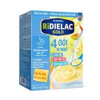 BỘT ĂN DẶM RIDIELAC GOLD 3 VỊ NGỌT – HỘP GIẤY 200G