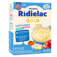 Bột ăn dặm Ridielac Gold 3 Vị Ngọt HG 200g