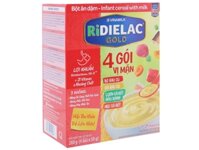 Bột ăn dặm Ridielac Gold 4 vị mặn HG 200g (7 - 24 tháng)