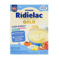 Bột ăn dặm Ridielac Gold 4 vị ngọt 200g (2-4 tuổi)