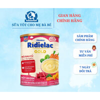 Bột ăn dặm Ridielac Gold Bò Rau Củ - Hộp thiếc 350g