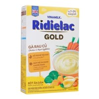 Bột ăn dặm Ridielac Gold gà rau củ 200g cho bé 7M-24M