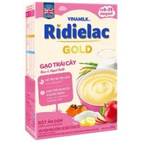 Bột Ăn Dặm Ridielac Gold Gạo Trái Cây, 200g