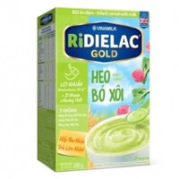 Bột ăn dặm Ridielac Gold heo bó xôi HG 200g (Từ 7 - 24 tháng)
