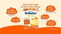 Bột ăn dặm Ridielac Gold vị heo cà rốt 200g cho bé 7M-24M