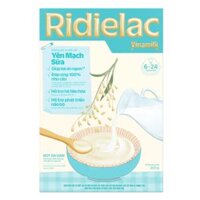 Bột Ăn Dặm Ridielac Gold Yến Mạch Sữa - Hộp Giấy 200g
