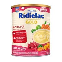 Bột Ăn Dặm Ridielac Gold Vinamilk Đủ Vị Lon 350g