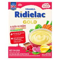 BỘT ĂN DẶM RIDIELAC vị mặn 200g 7-24T | THUẬN THẢO MOM & BABY-Đồng hành cùng mẹ yêu thương bé