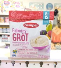 Bột ăn dặm Semper (mận-lê) (480g) (8-15m)
