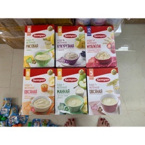 Bột ăn dặm Semper Nga