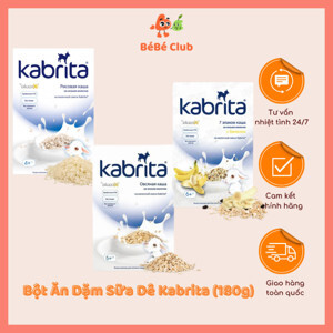 Bột ăn dặm sữa dê Kabrita 180g