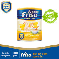 Bột ăn dặm sữa Friso Gold 300g - Cam kết HSD còn hơn 10 tháng [bonus]