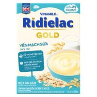 Bột ăn dặm Vinamilk Ridielac Gold yến mạch, sữa hộp 200g (6 - 24 tháng)
