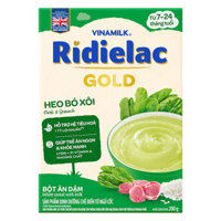 Bột Ăn Dặm Vinamilk Ridielac Gold Vị Heo Bó Xôi 200g