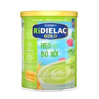 Bột ăn dặm Vinamilk RiDielac Gold Heo Bó Xôi - Hộp giấy 200g - Hộp thiếc 350g