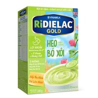 Bột ăn dặm Vinamilk Ridielac Gold Heo Bó Xôi - Hộp giấy 200g