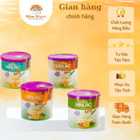 Bột ăn dặm Vinlac Vị Gạo Sữa, Yến Mạch Sữa, Gà Rau Củ, Heo Cải Bó Xôi cho bé từ 6m+, hộp 300g