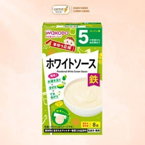 Bột ăn dặm Wakodo vị gà và phô mai cho trẻ từ 5 tháng trở lên