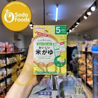 Bột ăn dặm Wakodo vị gạo mới 5m+