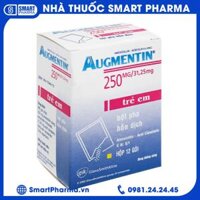 Bột Augmentin 250mg/31.25mg GSK điều trị nhiễm khuẩn (12 gói)