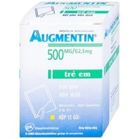 Bột Augmentin 500mg/62.5mg GSK điều trị nhiễm khuẩn