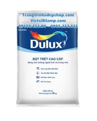 Bột bả – BỘT TRÉT TƯỜNG CAO CẤP TRONG VÀ NGOÀI TRỜI DULUX – A502 (40KG)