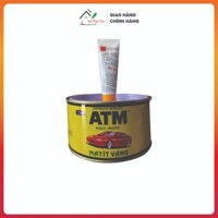 Bột bả Matít đa năng ATM bộ 2 thành phần (3.5kg). Trám khiếm khuyết trên kim loại như thân xe ô tô, xe máy