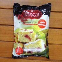 Bột bánh bông lan Cuốn Superzai gói 1.5kg Fancy's giúp làm bánh bông lan cuộn nhanh chóng, dễ dàng
